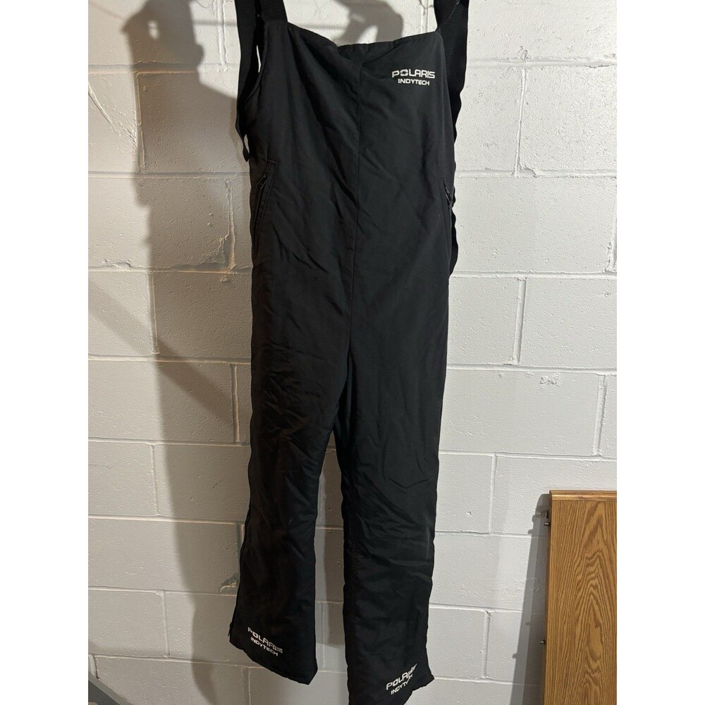 VINTAGE Polaris Snowmobile Snow Pants Bibs Overalls WOMENS Medium Long Made USA